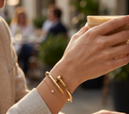 The Sculptural Gold Nail Cuff